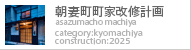 朝妻町町家改修計画
